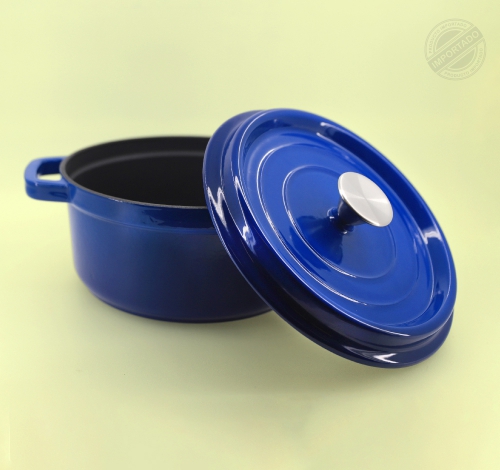 Westmark Olla de hierro fundido Tapas + Friends – olla pequeña de hierro  fundido con tapa, apta para todo tipo de cocinas, incluidas inducción y